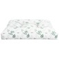 Palettenkissen Blattmuster 80x80x12 cm Stoff Palettenkissen Blattmuster 80x80x12 cm Stoff