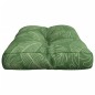 vidaXL Palettenkissen Blattmuster 80x40x12 cm Stoff vidaXL Palettenkissen Blattmuster 80x40x12 cm Stoff