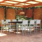 vidaXL 9-tlg. Garten-Essgruppe Weiß vidaXL 9-tlg. Garten-Essgruppe Weiß