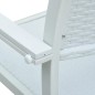 vidaXL 9-tlg. Garten-Essgruppe Weiß vidaXL 9-tlg. Garten-Essgruppe Weiß