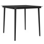 vidaXL 3-tlg. Garten-Essgruppe mit Kissen Grau und Schwarz vidaXL 3-tlg. Garten-Essgruppe mit Kissen Grau und Schwarz