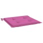 vidaXL Gartenstuhl-Kissen 2 Stk. Rosa 50x50x3 cm Stoff vidaXL Gartenstuhl-Kissen 2 Stk. Rosa 50x50x3 cm Stoff