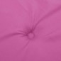 vidaXL Gartenstuhl-Kissen 2 Stk. Rosa 50x50x3 cm Stoff vidaXL Gartenstuhl-Kissen 2 Stk. Rosa 50x50x3 cm Stoff