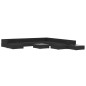 12-tlg. Garten-Lounge-Set mit Auflagen Poly Rattan Schwarz 12-tlg. Garten-Lounge-Set mit Auflagen Poly Rattan Schwarz