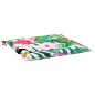 Gartenstuhl-Kissen 2 Stk. Mehrfarbig 50x50x3 cm Stoff Gartenstuhl-Kissen 2 Stk. Mehrfarbig 50x50x3 cm Stoff