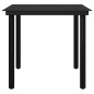 vidaXL 5-tlg. Garten-Essgruppe mit Auflagen Poly Rattan und Glas vidaXL 5-tlg. Garten-Essgruppe mit Auflagen Poly Rattan und Glas