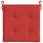 vidaXL Gartenstuhl-Kissen 6 Stk. Rot 40x40x3 cm Oxford-Gewebe vidaXL Gartenstuhl-Kissen 6 Stk. Rot 40x40x3 cm Oxford-Gewebe