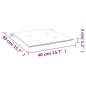 vidaXL Gartenstuhl-Kissen 6 Stk. Rot 40x40x3 cm Oxford-Gewebe vidaXL Gartenstuhl-Kissen 6 Stk. Rot 40x40x3 cm Oxford-Gewebe