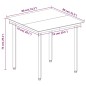 vidaXL 3-tlg. Garten-Essgruppe mit Auflagen Poly Rattan und Glas vidaXL 3-tlg. Garten-Essgruppe mit Auflagen Poly Rattan und Glas