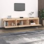 vidaXL TV-Schränke 3 Stk. Massivholz Kiefer vidaXL TV-Schränke 3 Stk. Massivholz Kiefer