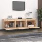 vidaXL TV-Schränke 3 Stk. Massivholz Kiefer vidaXL TV-Schränke 3 Stk. Massivholz Kiefer