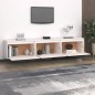vidaXL TV-Schränke 3 Stk. Weiß Massivholz Kiefer vidaXL TV-Schränke 3 Stk. Weiß Massivholz Kiefer
