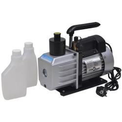 vidaXL Vakuumpumpe mit 2-Wege-Verteiler-Manometer Set für Klimaanlagen