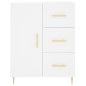 Highboard Weiß 69,5x34x180 cm Holzwerkstoff Highboard Weiß 69,5x34x180 cm Holzwerkstoff
