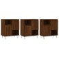 Sideboards 3 Stk. Braun Eichen-Optik Holzwerkstoff Sideboards 3 Stk. Braun Eichen-Optik Holzwerkstoff