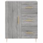 Highboard Grau Sonoma 69,5x34x180 cm Holzwerkstoff Highboard Grau Sonoma 69,5x34x180 cm Holzwerkstoff