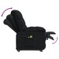 vidaXL Massagesessel mit Aufstehhilfe Schwarz Stoff vidaXL Massagesessel mit Aufstehhilfe Schwarz Stoff