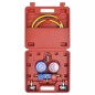vidaXL Vakuumpumpe 100 L/min 2-Wege-Verteiler-Manometer Klimaanlagen vidaXL Vakuumpumpe 100 L/min 2-Wege-Verteiler-Manometer Klimaanlagen