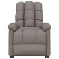 vidaXL Massagesessel mit Aufstehhilfe Taupe Stoff vidaXL Massagesessel mit Aufstehhilfe Taupe Stoff