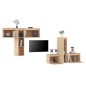 vidaXL TV-Schränke 6 Stk. Massivholz Kiefer vidaXL TV-Schränke 6 Stk. Massivholz Kiefer