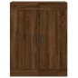 Highboard Braun Eichen-Optik 69,5x34x180 cm Holzwerkstoff Highboard Braun Eichen-Optik 69,5x34x180 cm Holzwerkstoff