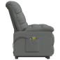 vidaXL Massagesessel mit Aufstehhilfe Dunkelgrau Stoff vidaXL Massagesessel mit Aufstehhilfe Dunkelgrau Stoff