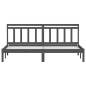 vidaXL Massivholzbett Grau Kiefer 200x200 cm vidaXL Massivholzbett Grau Kiefer 200x200 cm