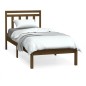 vidaXL Massivholzbett Honigbraun 75x190 cm vidaXL Massivholzbett Honigbraun 75x190 cm