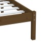 vidaXL Massivholzbett Honigbraun 75x190 cm vidaXL Massivholzbett Honigbraun 75x190 cm