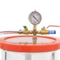 vidaXL Vakuumkammer mit 2-stufiger Pumpe 7,4 L vidaXL Vakuumkammer mit 2-stufiger Pumpe 7,4 L