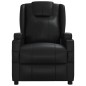 vidaXL Massagesessel mit Aufstehhilfe Schwarz Kunstleder vidaXL Massagesessel mit Aufstehhilfe Schwarz Kunstleder