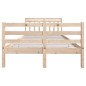 vidaXL Massivholzbett 120x190 cm vidaXL Massivholzbett 120x190 cm