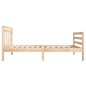 vidaXL Massivholzbett 120x190 cm vidaXL Massivholzbett 120x190 cm