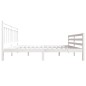 vidaXL Massivholzbett Weiß 160x200 cm vidaXL Massivholzbett Weiß 160x200 cm