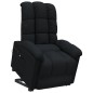 vidaXL Aufstehsessel Schwarz Stoff vidaXL Aufstehsessel Schwarz Stoff