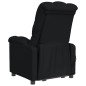 vidaXL Aufstehsessel Schwarz Stoff vidaXL Aufstehsessel Schwarz Stoff
