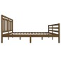 vidaXL Massivholzbett Honigbraun 150x200 cm vidaXL Massivholzbett Honigbraun 150x200 cm