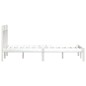 vidaXL Massivholzbett Weiß 180x200 cm vidaXL Massivholzbett Weiß 180x200 cm