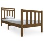 vidaXL Massivholzbett Honigbraun 75x190 cm vidaXL Massivholzbett Honigbraun 75x190 cm
