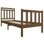vidaXL Massivholzbett Honigbraun 75x190 cm vidaXL Massivholzbett Honigbraun 75x190 cm