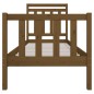 vidaXL Massivholzbett Honigbraun 75x190 cm vidaXL Massivholzbett Honigbraun 75x190 cm