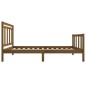 vidaXL Massivholzbett Honigbraun 75x190 cm vidaXL Massivholzbett Honigbraun 75x190 cm