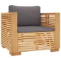 vidaXL 5-tlg. Garten-Lounge-Set mit Kissen Massivholz Teak vidaXL 5-tlg. Garten-Lounge-Set mit Kissen Massivholz Teak