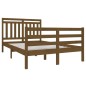 vidaXL Massivholzbett Honigbraun 120x190 cm vidaXL Massivholzbett Honigbraun 120x190 cm