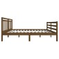 vidaXL Massivholzbett Honigbraun 120x190 cm vidaXL Massivholzbett Honigbraun 120x190 cm