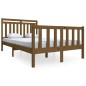vidaXL Massivholzbett Honigbraun 120x190 cm vidaXL Massivholzbett Honigbraun 120x190 cm
