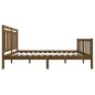 vidaXL Massivholzbett Honigbraun 120x190 cm vidaXL Massivholzbett Honigbraun 120x190 cm