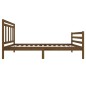 vidaXL Massivholzbett Honigbraun 100x200 cm vidaXL Massivholzbett Honigbraun 100x200 cm