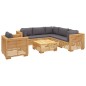 vidaXL 7-tlg. Garten-Lounge-Set mit Kissen Massivholz Teak vidaXL 7-tlg. Garten-Lounge-Set mit Kissen Massivholz Teak
