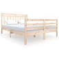 vidaXL Massivholzbett 150x200 cm vidaXL Massivholzbett 150x200 cm